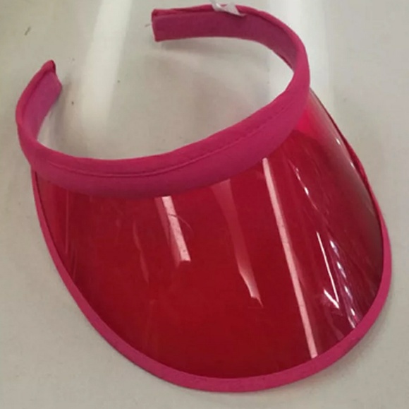 Hot Pink Visor - Picture 3 of 3